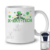 Personalized Custom Name X-Ray Tech; Fantastic St. Patrick's Day Skeleton Radiology Technician T-Shirt