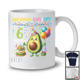 Personalized Custom Number Birthday Boy Girl, Adorable Birthday Avocado Lover, Family Group T-Shirt