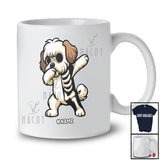 Personalized Dabbing Shih Tzu Skeleton; Joyful Halloween Custom Name Owner Family Group T-Shirt