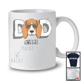 Personalized Dad, Amazing Father's Day Custom Name Beagle Owner Sunglasses, Family Group T-Shirt