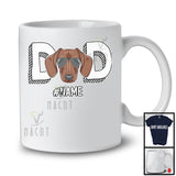 Personalized Dad, Amazing Father's Day Custom Name Dachshund Sunglasses, Family Group T-Shirt