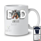 Personalized Dad, Amazing Father's Day Custom Name Farm Animal Horse, Farmer Family Group T-Shirt