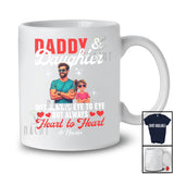 Personalized Daddy and Daughter; Adorable Father's Day Custom Name Family Group T-Shirt