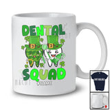 Personalized Dental Squad; Amazing St. Patrick's Day Two Teeth Leprechaun; Custom Name Dentist T-Shirt