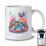 Personalized Disco Horse Playing Guitar; Joyful Custom Name Farmer Guitarist Horse; Music Lover T-Shirt