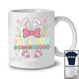 Personalized Dispatcher; Lovely Bunny Egg Hunt Flowers; Custom Name Dispatcher Jobs Family T-Shirt