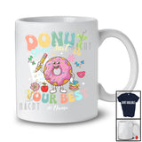 Personalized Donut Stress Just Do Your Best; Joyful Test Day Pencil Donut; Custom Name Teacher T-Shirt