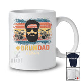 Personalized Drum Dad; Proud Father's Day Custom Name Drum Player; Music Family T-Shirt
