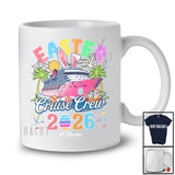 Personalized Easter Cruise Crew 2026; Adorable Easter Custom Name Bunny Cruise Ship; Family T-Shirt