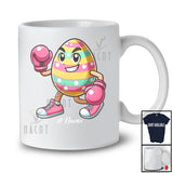 Personalized Easter Egg Playing Boxing; Fantastic Easter Custom Name Sport Player; Family T-Shirt