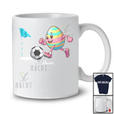 Personalized Easter Egg Playing Footgolf; Fantastic Easter Custom Name Sport Player; Family T-Shirt