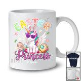 Personalized Easter Princess; Amazing Easter Custom Name Bunny Unicorn Sunglasses; Girls Family T-Shirt