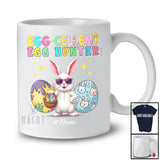 Personalized Egg-cellent Egg Hunter; Lovely Easter Bunny Eggs Excellent; Custom Name Family T-Shirt