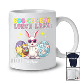 Personalized Egg-cellent Lunch Lady; Lovely Easter Bunny Eggs Excellent; Custom Name Jobs T-Shirt