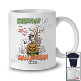 Personalized Everyday Is Halloween; Horror Custom Name Skeleton Boo Witch; Family T-Shirt