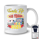 Personalized Family Trip Las Vegas 2025; Joyful Custom Name Family Group; Party Together T-Shirt