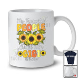 Personalized Favorite People Call Me Gigi; Amusing Mother's Day Sunflowers; Custom Name Family T-Shirt