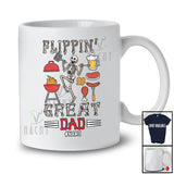Personalized Flippin' Great Dad; Humorous Father's Day BBQ Grill; Custom Name Family T-Shirt