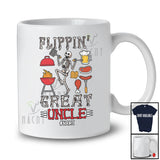 Personalized Flippin' Great Uncle; Humorous Father's Day BBQ Grill; Custom Name Family T-Shirt