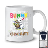Personalized Follow The Bunny Uncle Has The Chocolate; Lovely Easter Eggs; Custom Name Family T-Shirt