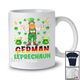 Personalized German Leprechaun; Awesome St. Patrick's Day Custom Name German; Shamrocks Family T-Shirt