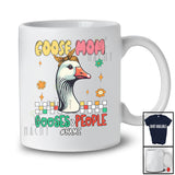 Personalized Goose Mom; Joyful Mother's Day Flowers Custom Name Goose Farmer; Family T-Shirt