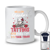 Personalized Great Grandma With Tattoos Pretty Eyes; Amusing Mother's Day Custom Name Family T-Shirt