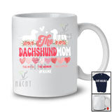 Personalized Groovy DachshundMom Myth Man Legend; Joyful Mother's Day Custom Name Farmer T-Shirt