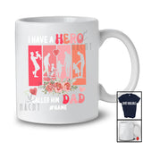 Personalized Groovy Hero I Called Him Dad; Proud Father's Day Custom Name Daughter Family T-Shirt