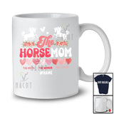 Personalized Groovy HorseMom Myth Man Legend; Humorous Mother's Day Custom Name Farmer T-Shirt