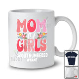 Personalized Groovy Mom of Girls; Joyful Mother's Day Custom Name Mom Daughters; Family Proud T-Shirt