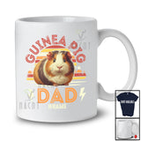 Personalized Guinea Pig Dad; Amazing Father's Day Vintage Retro; Custom Name Family T-Shirt