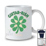 Personalized Guitar-rish; Lovely St. Patrick's Day Lucky Guitar Shamrocks Custom Name Guitarist T-Shirt