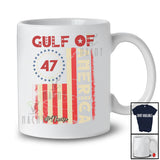 Personalized Gulf Of America; Humorous Custom Name Patriotic US Flag; Trump President T-Shirt