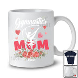 Personalized Gymnastics Mom; Amazing Mother's Day Gymnast Hearts; Custom Name Family T-Shirt