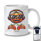 Personalized Halloween Pumpkin Gamer Boys Men Funny Gamer Cosplay Halloween T-Shirt