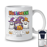 Personalized Halloween Squad; Humorous Custom Name Boo Ghost Gnome Pumpkin; Family Group T-Shirt
