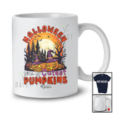 Personalized Halloween With My Cutest Pumpkins; Scary Custom Name Family Moon Pumpkin T-Shirt