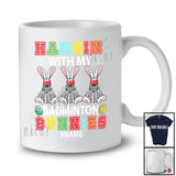 Personalized Hangin' With My Badminton Bunnies; Amazing Easter Badminton Player; Egg Hunting T-Shirt