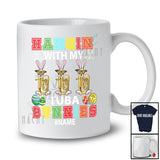 Personalized Hangin' With My Tuba Bunnies; Amazing Easter Tuba Musical Instruments Player T-Shirt