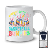 Personalized Hangin' With My Volleyball Bunnies; Joyful Easter Bunny Custom Name Sport Player T-Shirt