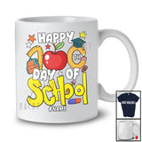 Personalized Happy 100th Day of School; Adorable Pencil; Custom Name Teacher Student T-Shirt