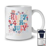 Personalized Happy 4th of July; Amazing Custom Name Firework Firecracker; Patriotic Family T-Shirt