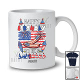Personalized Happy Birthday America; Lovely 4th Of July Custom Name Sausage; Patriotic T-Shirt