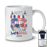 Personalized Happy Birthday America; Lovely 4th Of July Custom Name Whiskey; Drinking Patriotic T-Shirt