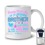 Personalized Happy Birthday Up In Brother; Lovely Father's Day Custom Name Memories Family T-Shirt