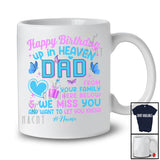 Personalized Happy Birthday Up In Dad; Lovely Father's Day Custom Name Memories Family T-Shirt