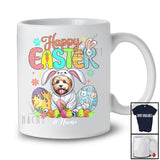 Personalized Happy Easter; Adorable Custom Name Bunny Cockapoo Owner; Egg Hunt T-Shirt