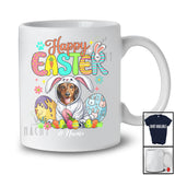 Personalized Happy Easter; Adorable Custom Name Bunny Dachshund Owner; Egg Hunt T-Shirt