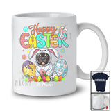 Personalized Happy Easter; Adorable Custom Name Bunny French Bulldog Owner; Egg Hunt T-Shirt